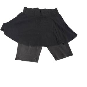 Free People Movement Black Skirted Short Womens Size SMALL